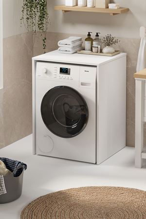 12-65-01 Pınar Washing Machine Cabinet WHITE