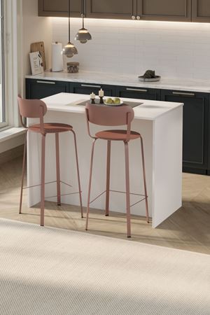 Bofigo Mutfak Masası Mutfak Adası Bar Masası Ada Mutfak Yemek Masası Sofya Beyaz