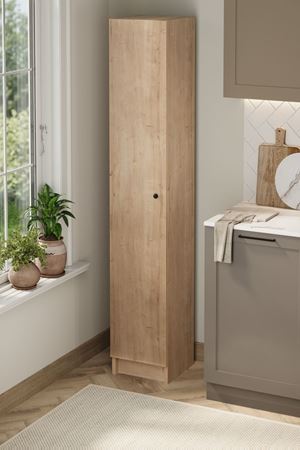 12-49-14 Multi-Purpose Cabinet with Door and 5 Shelves SAPPHIRE OAK