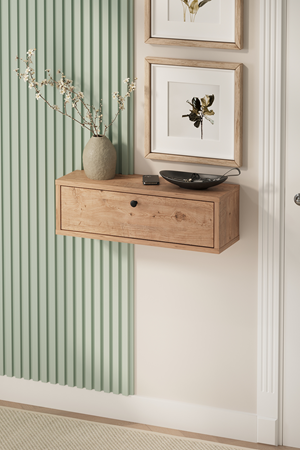 14-04-02 Bofigo Sude Wall-Mounted Console Table PINE