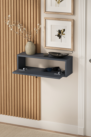 14-04-08 Bofigo Sude Wall-Mounted Console Table ANTHRACITE