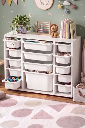 12-81-01 Ela Cabinet White