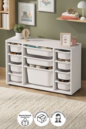 12-82-01 Arda Cabinet White