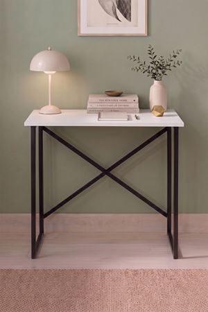 Bofigo 75x52 Cm Çalışma Masası Bilgisayar Masası Çocuk Çalışma Masası Ders Masası Nazım Beyaz