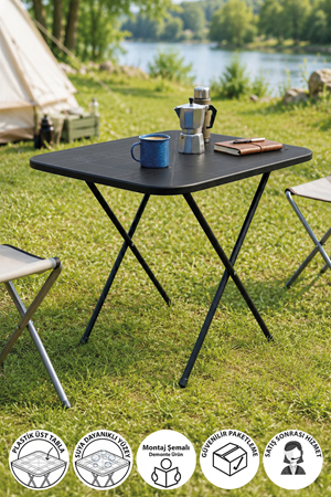 34-19-06 Gardenflex Table - Black