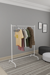 Bofigo Garment Hanger Pedestal Hanger Clothes Rack White