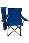 Bofigo Kamp Sandalyesi Piknik Sandalyesi Katlanır Sandalye Taşıma Çantalı Kamp Sandalyesi Mavi