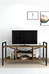 Bofigo TV Stand Shelf TV Unit Television Stand White