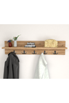 21-12-02 Wall Mounted Clothes Hanger 80 cm PINE