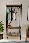 Bofigo Metal Coat Rack Clothes Rack  Shoe Rack Lidya