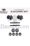 Dumbılcım Platinum 20 KG Dumbbell Set Weight Set Bodybuilding Tool