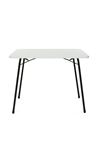Bofigo Folding Table Balcony Garden Camping Table Picnic Table White