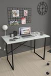 20-05-01 60x120 Cm Metal Study Desk WHITE