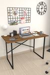 Bofigo 60x120 cm Çalışma Masası Bilgisayar Masası Ofis Ders Yemek Masası Ceviz