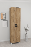 Bofigo 8 Shelves 2 Doors Multi-Purpose Cabinet Pine