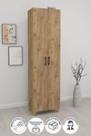 Bofigo 8 Shelves 2 Doors Multi-Purpose Cabinet Pine
