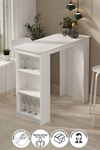 34-09-01 Kitchen Bar Table WHITE