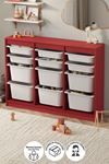 12-11-01 12 Baskets Multifunctional Lara Cabinet WHITE 