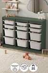 12-11-01 12 Baskets Multifunctional Lara Cabinet WHITE 