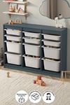 12-11-01 12 Baskets Multifunctional Lara Cabinet WHITE 