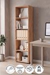 13-25-02 5 Shelves Folder Cabinet Pine