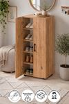 18-15-01 Hayal Shoe Cabinet - White
